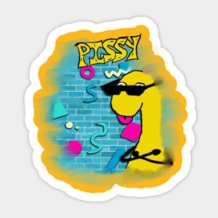 Pissy Cool Sticker